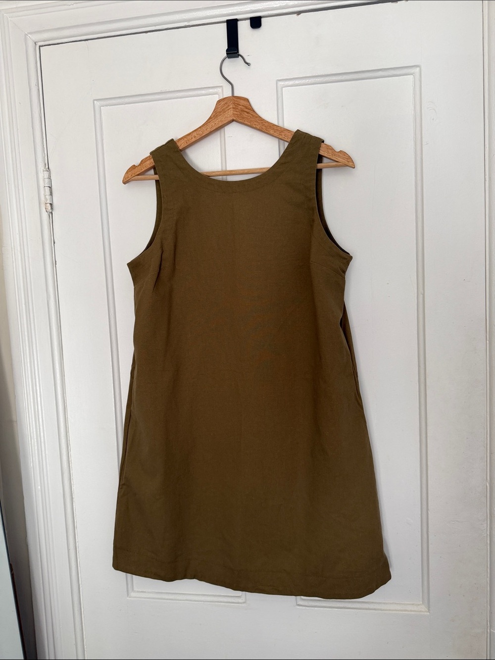 Free People Dupe Mini Dress in Olive